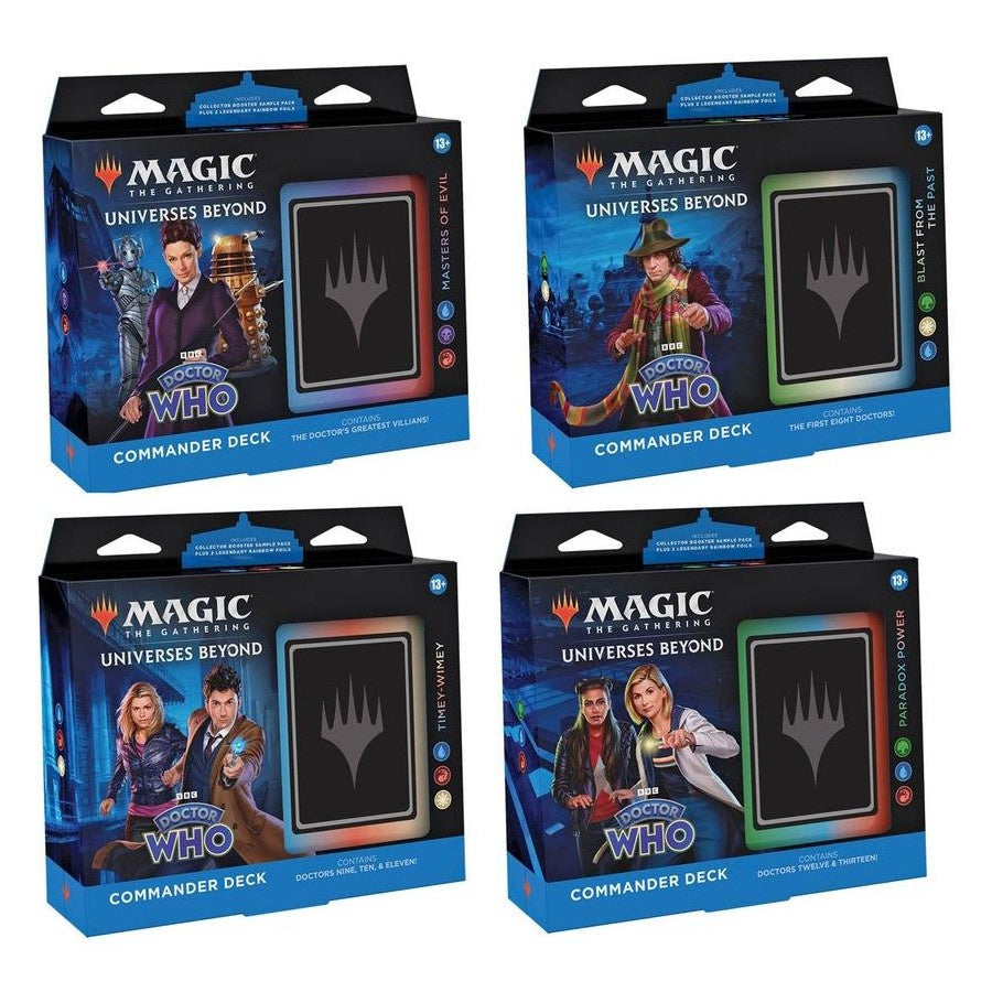 Magic the Gathering Doctor Who Commander Deck – Universes Beyond