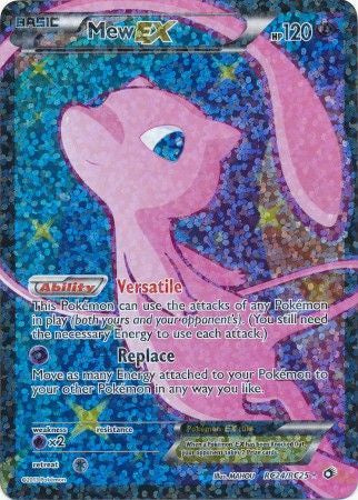 Product image of Mew EX RC24/RC25 | Full Art Ultra Rare | Pokémon Generations Radiant Collection | Near Mint (NM)