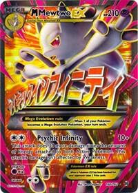 Pokémon TCG M Mewtwo EX 160/162 Breakthrough Full Art Holo – NM