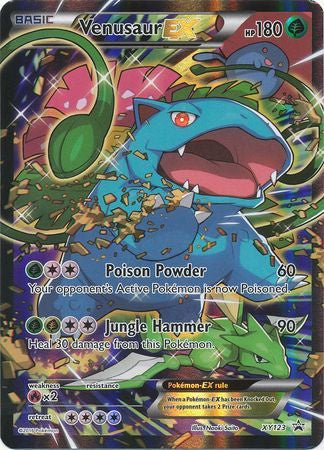 Product image of Venusaur EX XY123 | XY Promos Holo | Rare Pokémon Card | (LP)