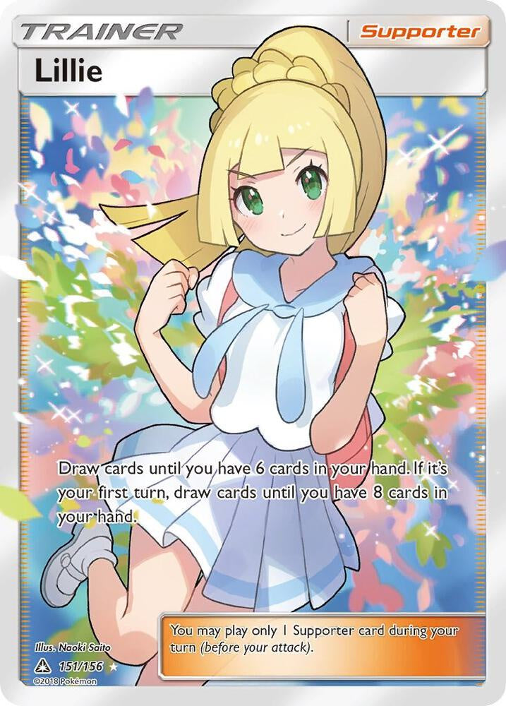 Pokémon Lillie 151/156 Full Art Ultra Prism Near Mint OC