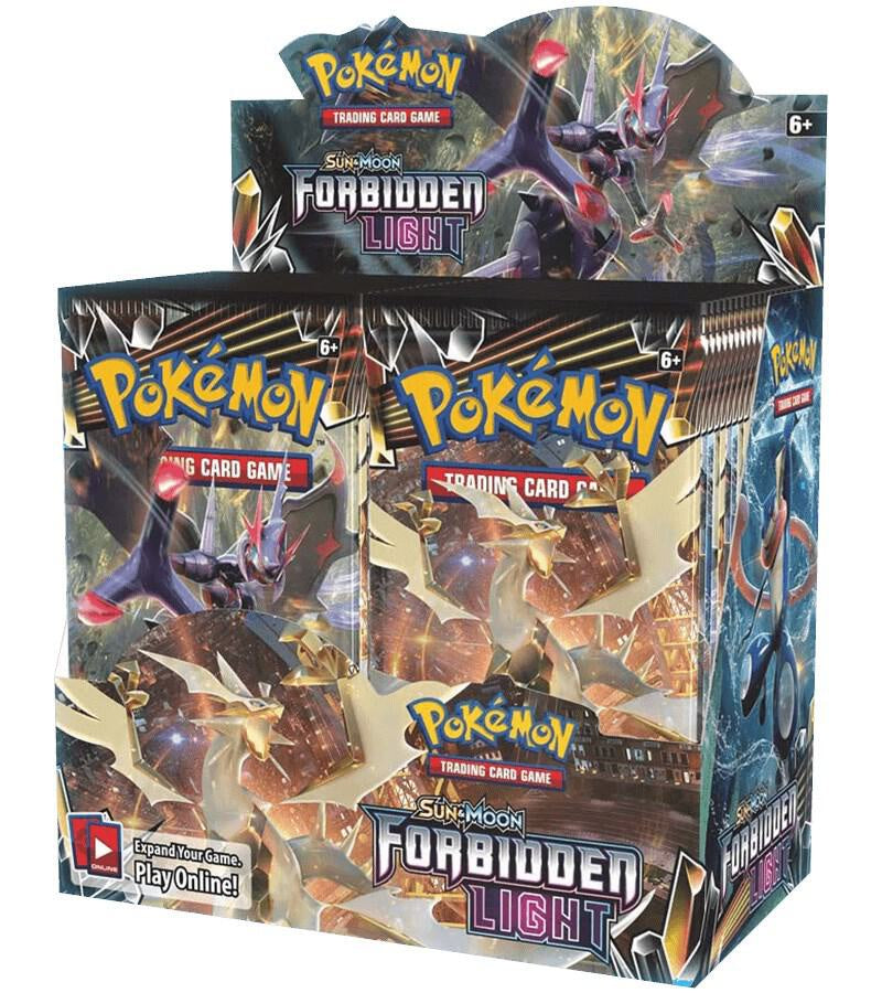 Pokémon TCG Sun & Moon Forbidden Light Booster Box – Sealed