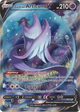 Galarian Articuno V 170/198 Pokémon Card – Alternate Art Ultra Rare