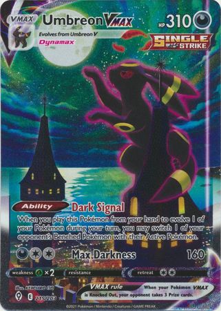 Product image of Umbreon VMAX (Alternate Art Secret) – Evolving Skies 215/203 | Pokémon TCG Mint