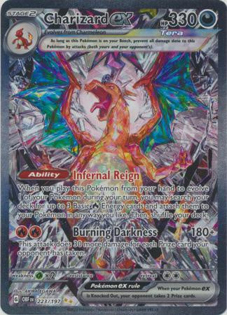 Product image of Charizard EX - 223/197 - Pokémon TCG | Secret Rare
