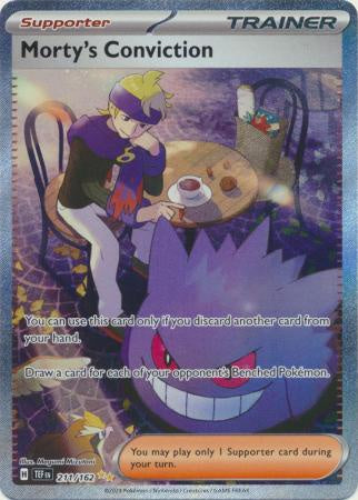 Product image of Morty's Conviction - 211/162 - Special Illustration Rare