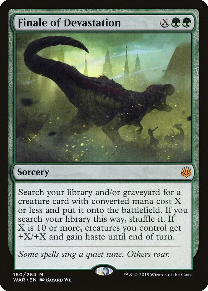 Finale of Devastation War of the Spark WAR MTG trading card