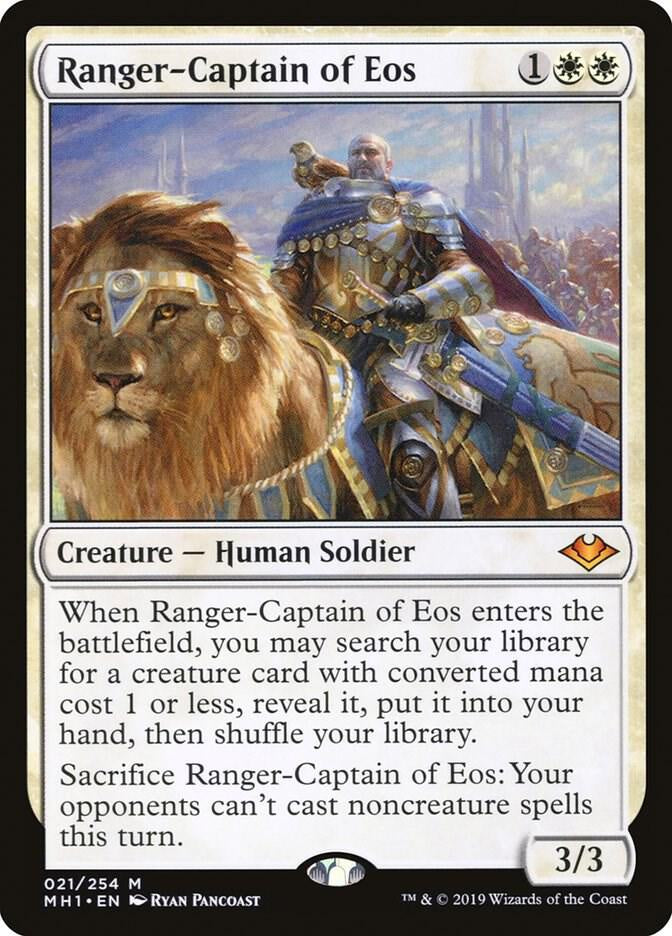 Ranger-Captain of Eos Modern Horizons MH1 Magic the Gathering card