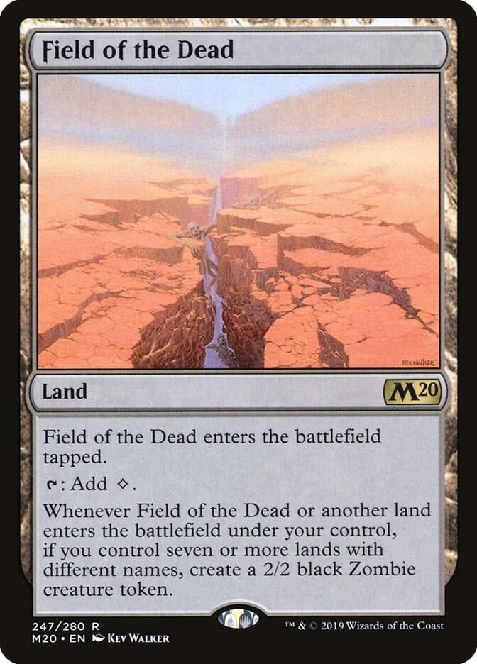 Field of the Dead - Core Set 2020 (M20) foil