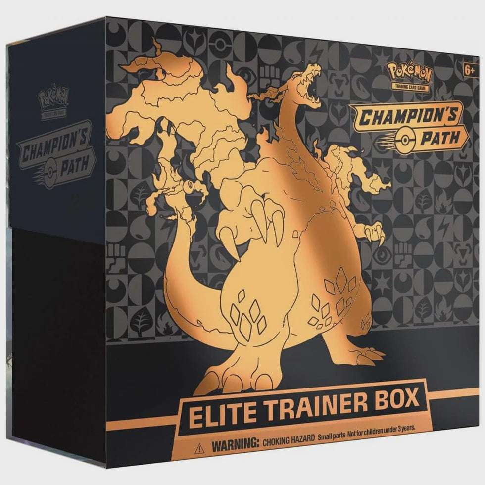 Pokémon TCG Champion’s Path Elite Trainer Box – Charizard V Promo Included