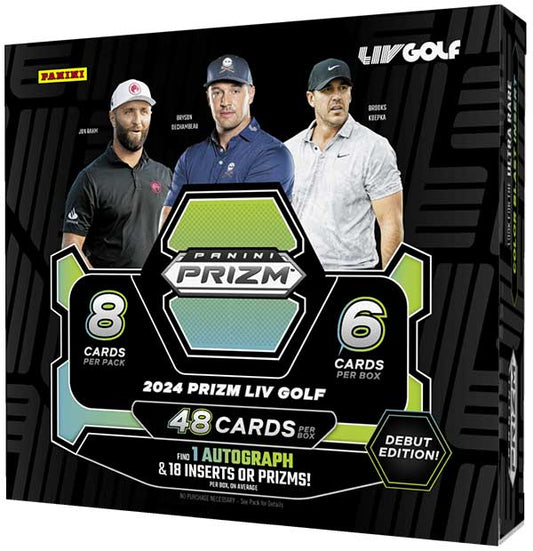 Product image of 2024 Panini Prizm LIV Golf Hobby Box – Debut Release