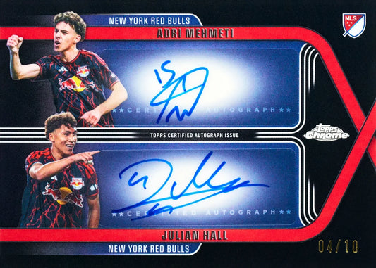 Front of 2026 Topps Chrome MLS Soccer Hobby Box