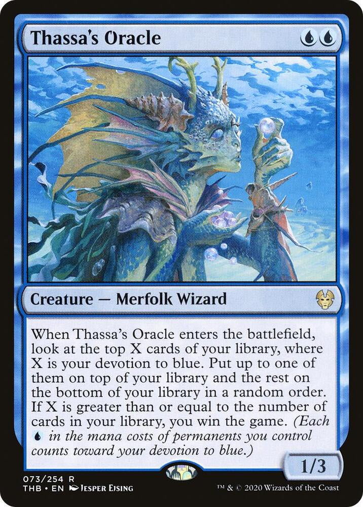 Thassa's Oracle Theros Beyond Death Mythic Rare Magic the Gathering card