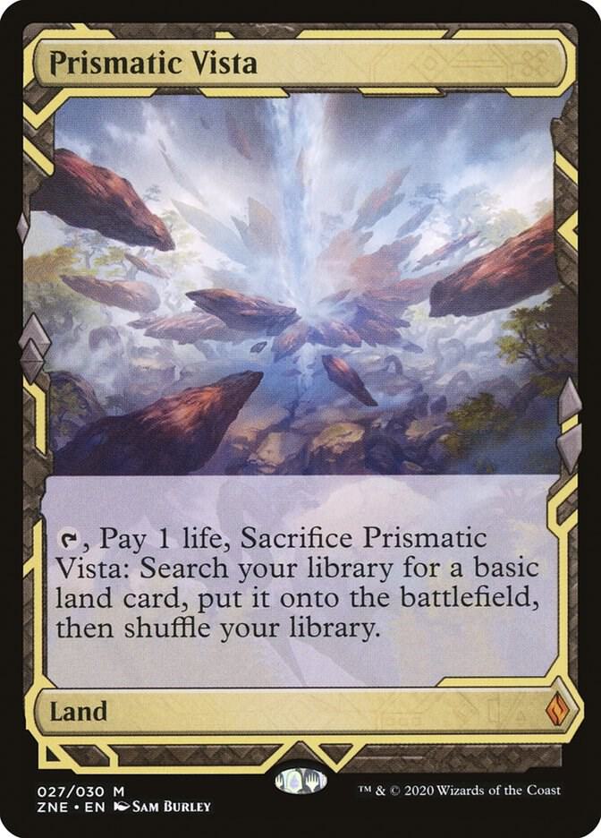 Zendikar Rising Expeditions Foil: Prismatic Vista - FOIL