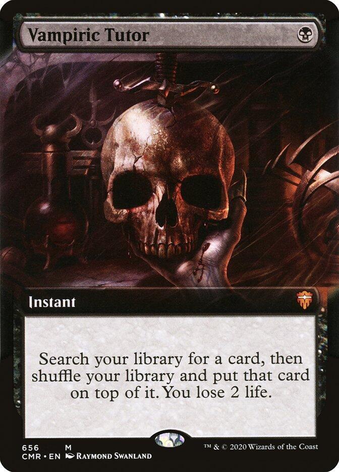 Vampiric Tutor (Extended Art) - Commander Legends (CMR)