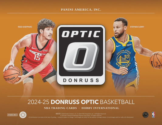 2024-25 Panini Donruss Optic Basketball Hobby International Box – NBA Trading Cards