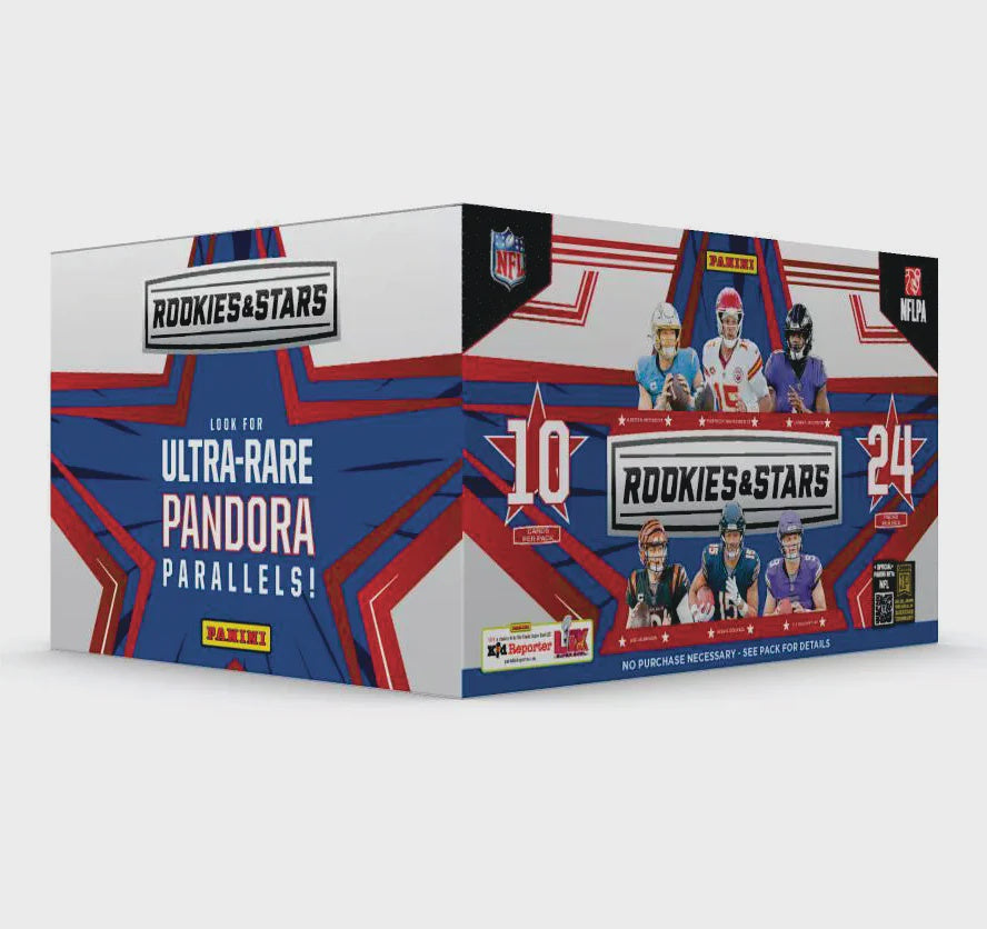 Product image of 2024 Panini Rookies & Stars Retail Box | Exclusive NFL Rookie Cards & Inserts