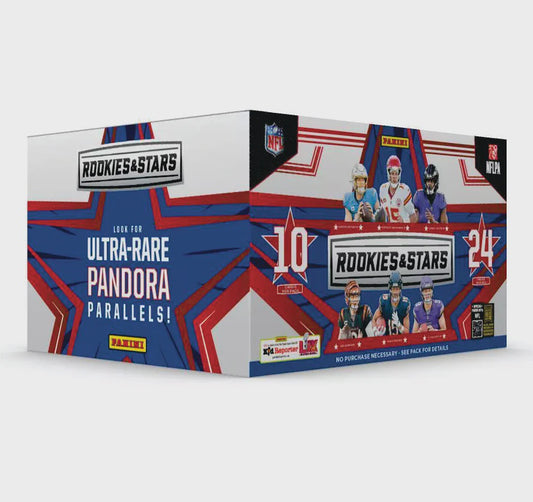 Product image of 2024 Panini Rookies & Stars Retail Box | Exclusive NFL Rookie Cards & Inserts