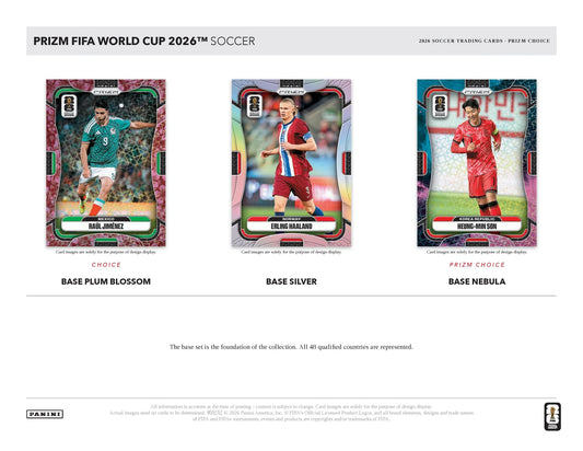 2026 Panini Prizm FIFA World Cup Soccer Choice Box
