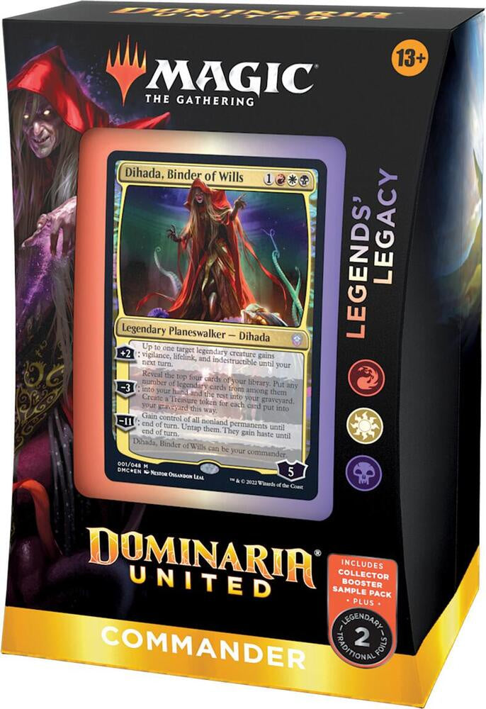 Dominaria United Legends' Legacy Commander Deck DMC Magic the Gathering sealed product