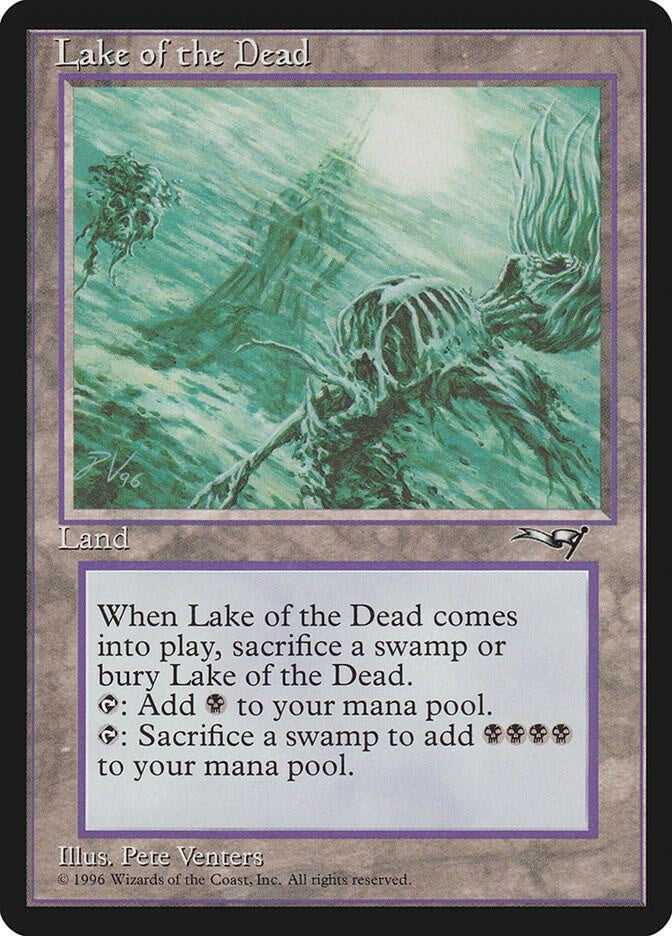 Lake of the Dead Alliances ALL MTG trading card