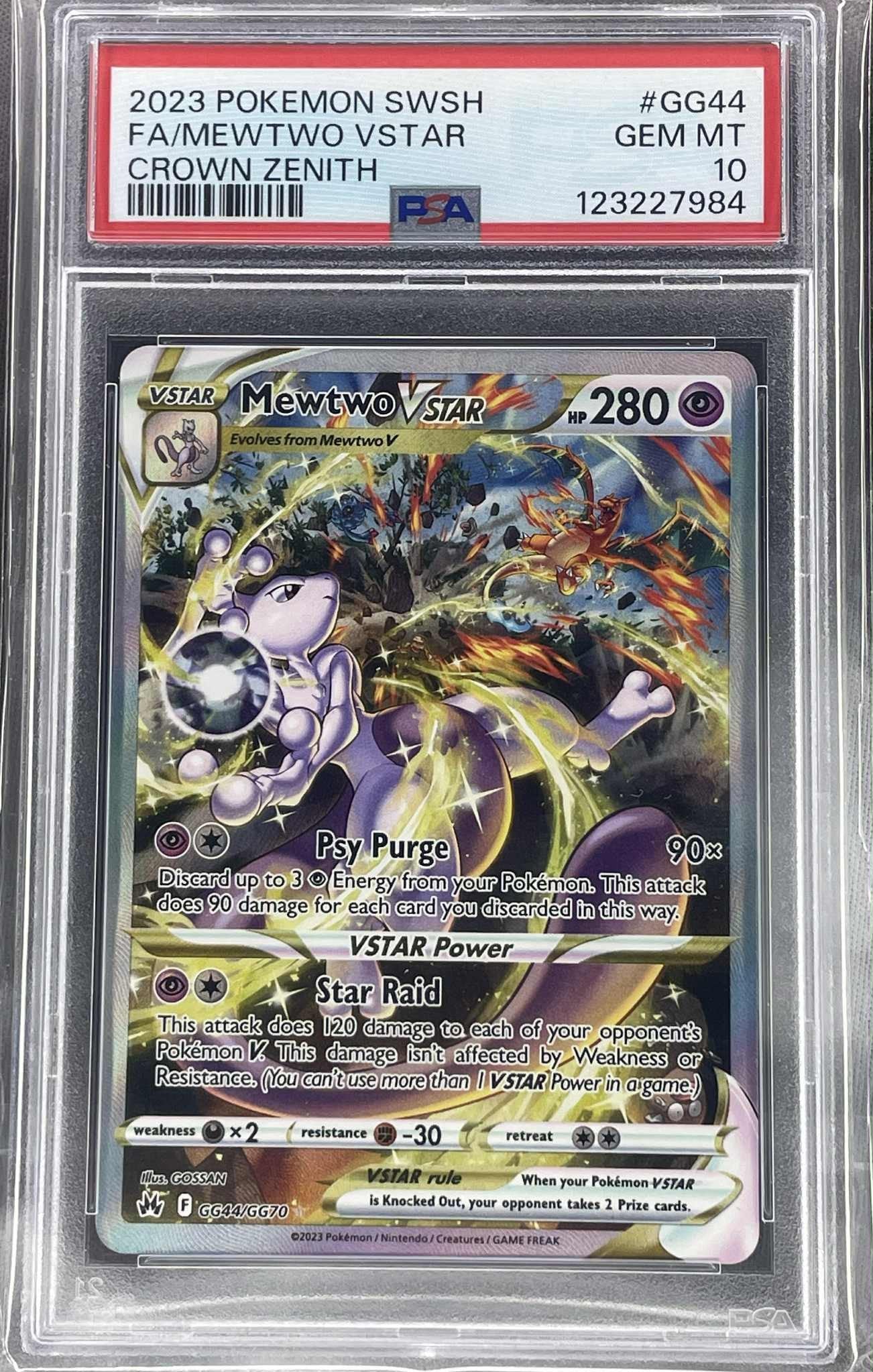 Pokmon SWSH Mewtwo Vstar Crown Zenith GG44/GG70 PSA 10 Urban Empire Collectables AU Pokmon SWSH Mewtwo Vstar Crown Zenith GG44/GG70 PSA 10 Urban Empire Collectables AU