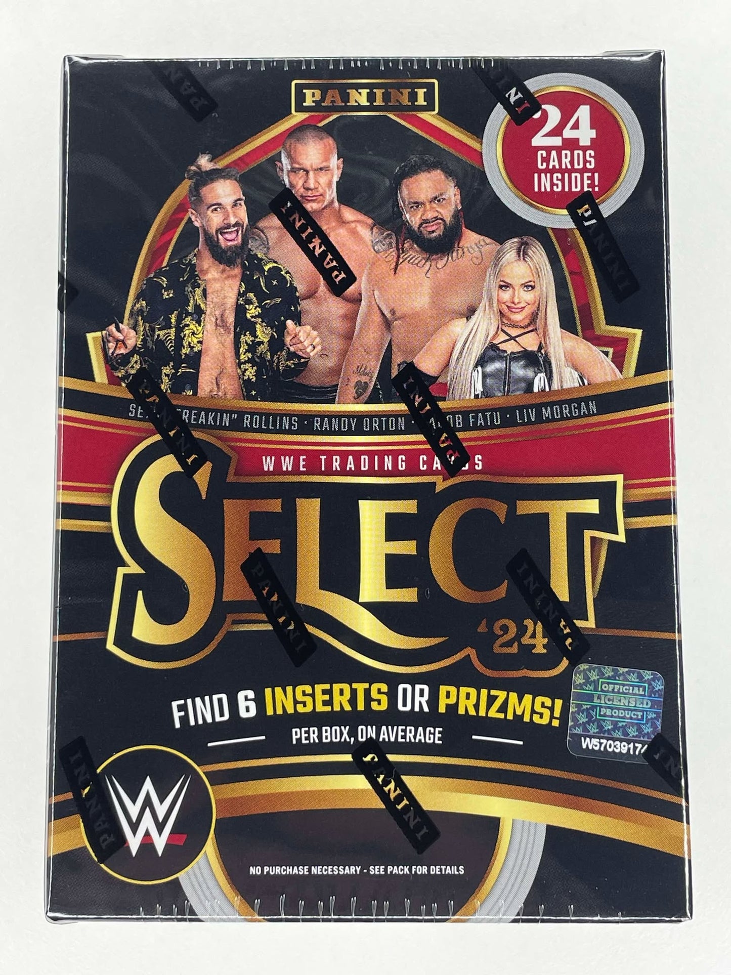 Product image of 2024 Panini Select WWE Blaster Box