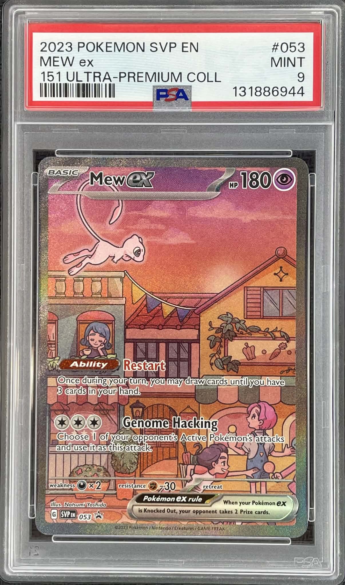 Pokémon Mew ex SVP053 Black Star Promo PSA 9 – Urban Empire