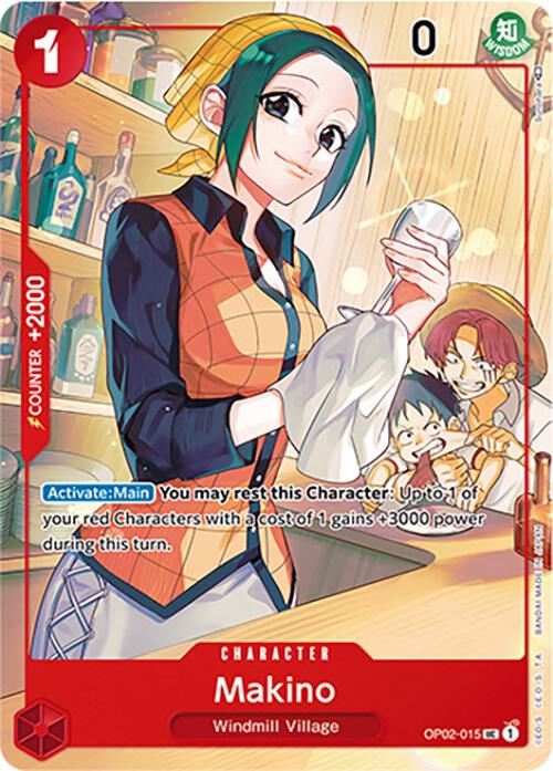 Makino (Japanese 1st Anniversary Set) - One Piece Promotion Cards (OP-PR)