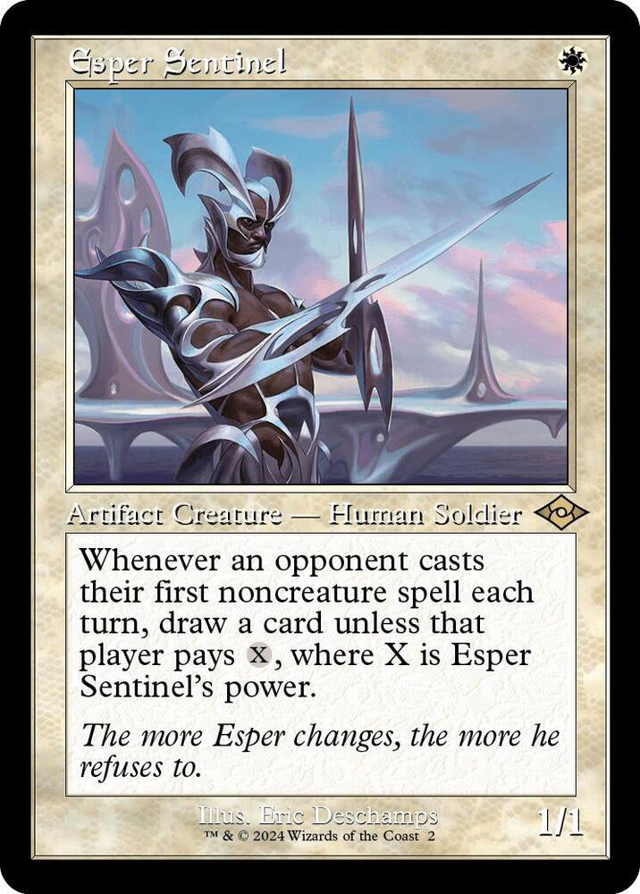 Esper Sentinel Retro Frame Modern Horizons 2 MH2 MTG trading card