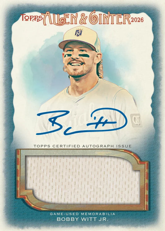 Front of 2026 Topps Allen & Ginter Baseball Hobby Box
