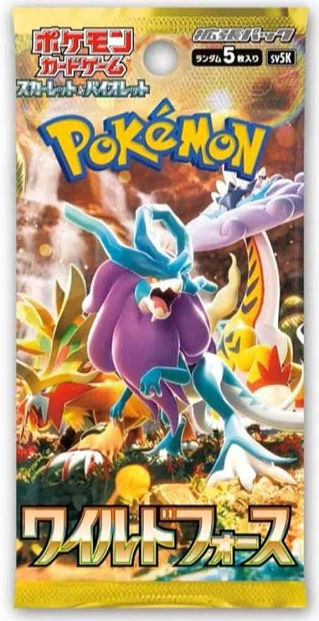 Product image of Pokemon Wild Force SV5K Booster PACK - Japanese Pokemon TCG