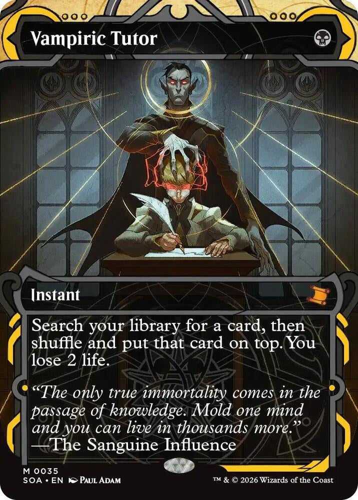 Vampiric Tutor - Secrets of Strixhaven: Mystical Archive (SOA)