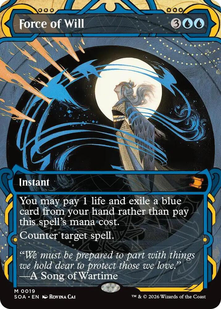 Force of Will - Secrets of Strixhaven: Mystical Archive (SOA) Foil
