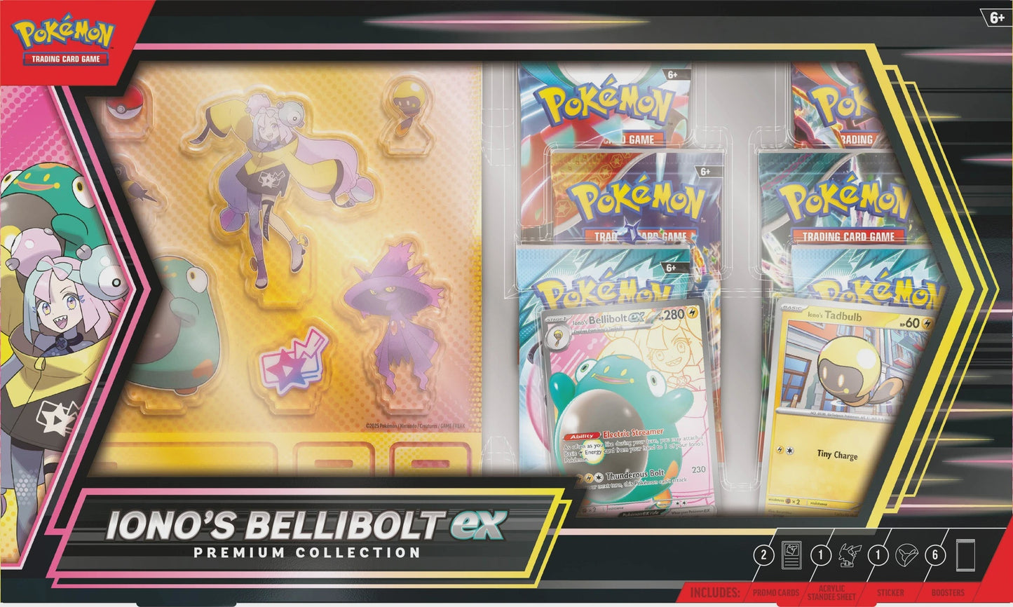 Product image of Pokemon TCG: Iono's Bellibolt ex Premium Collection