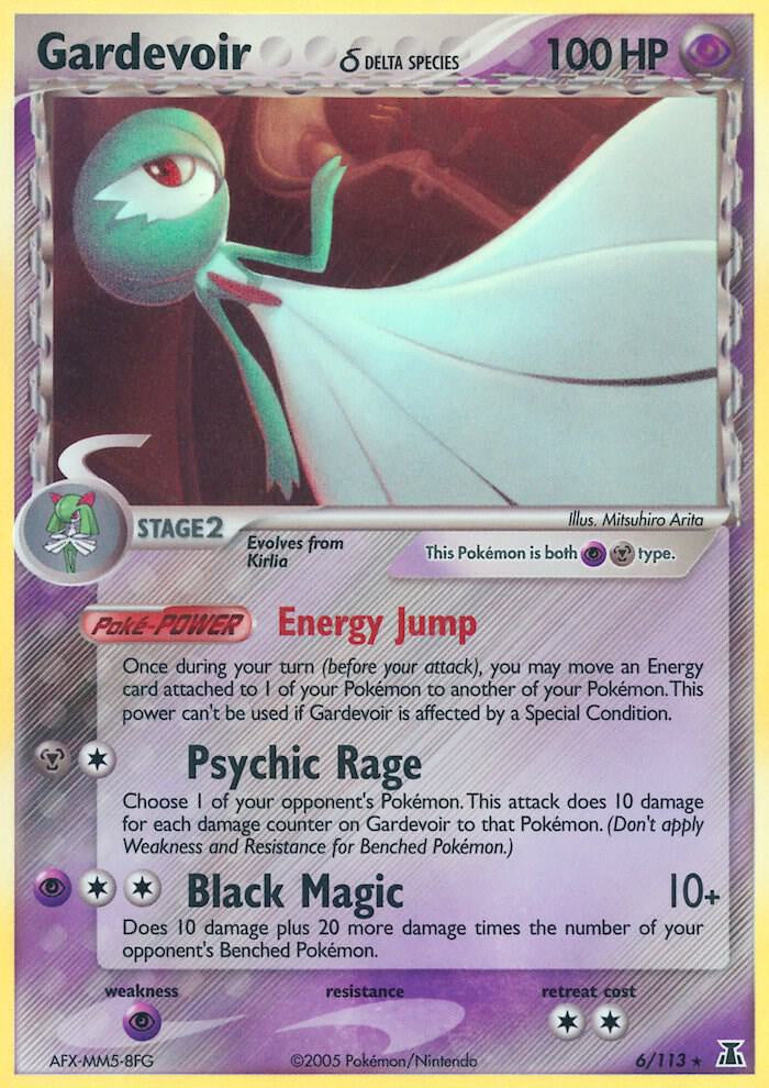 Gardevoir Delta Species 6/113 EX Delta Species Holo NM