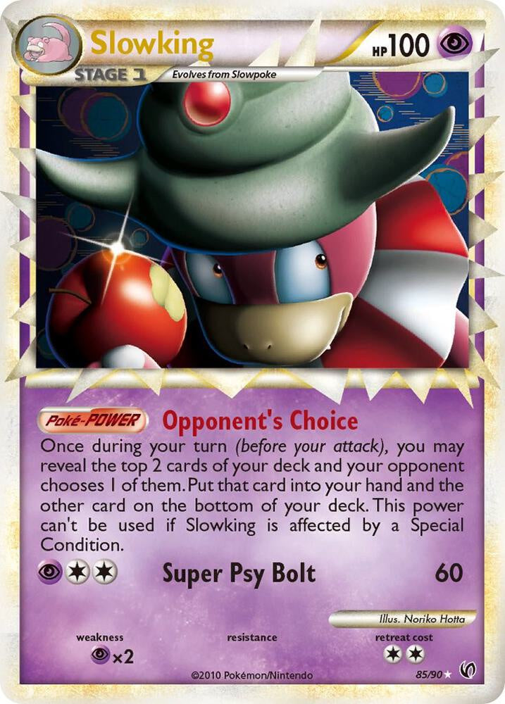 Pokemon Slowking Prime 85/90 HGSS Undaunted MP