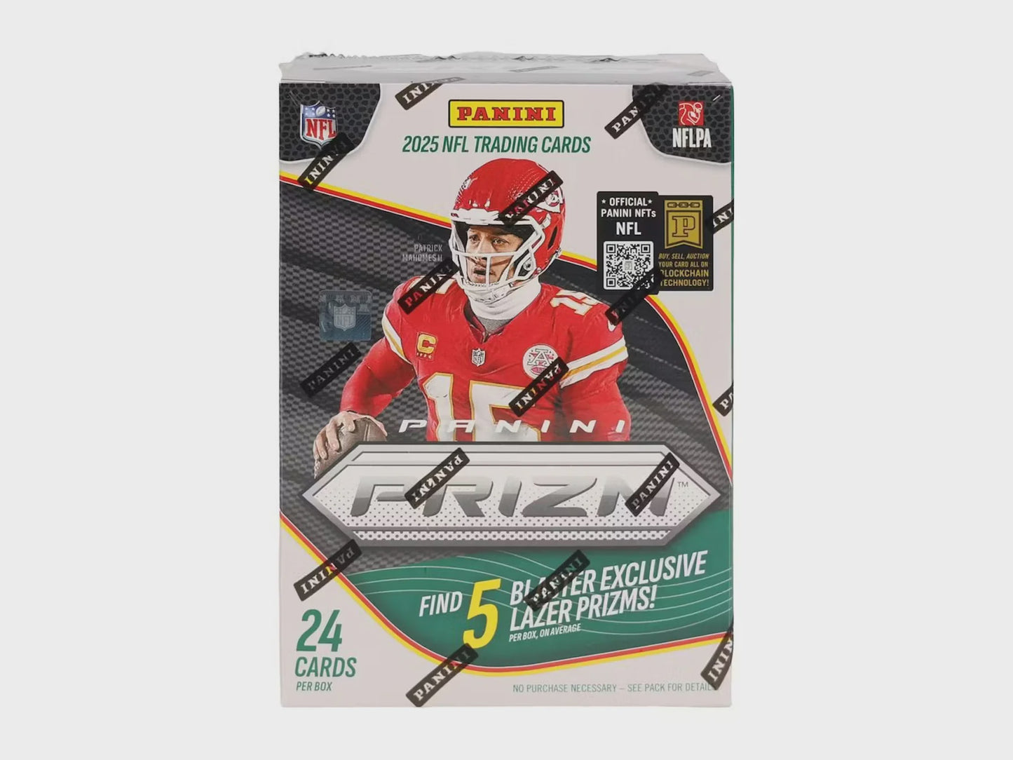 2025 Panini Prizm Football 6-Pack Blaster Box Lazer Prizms