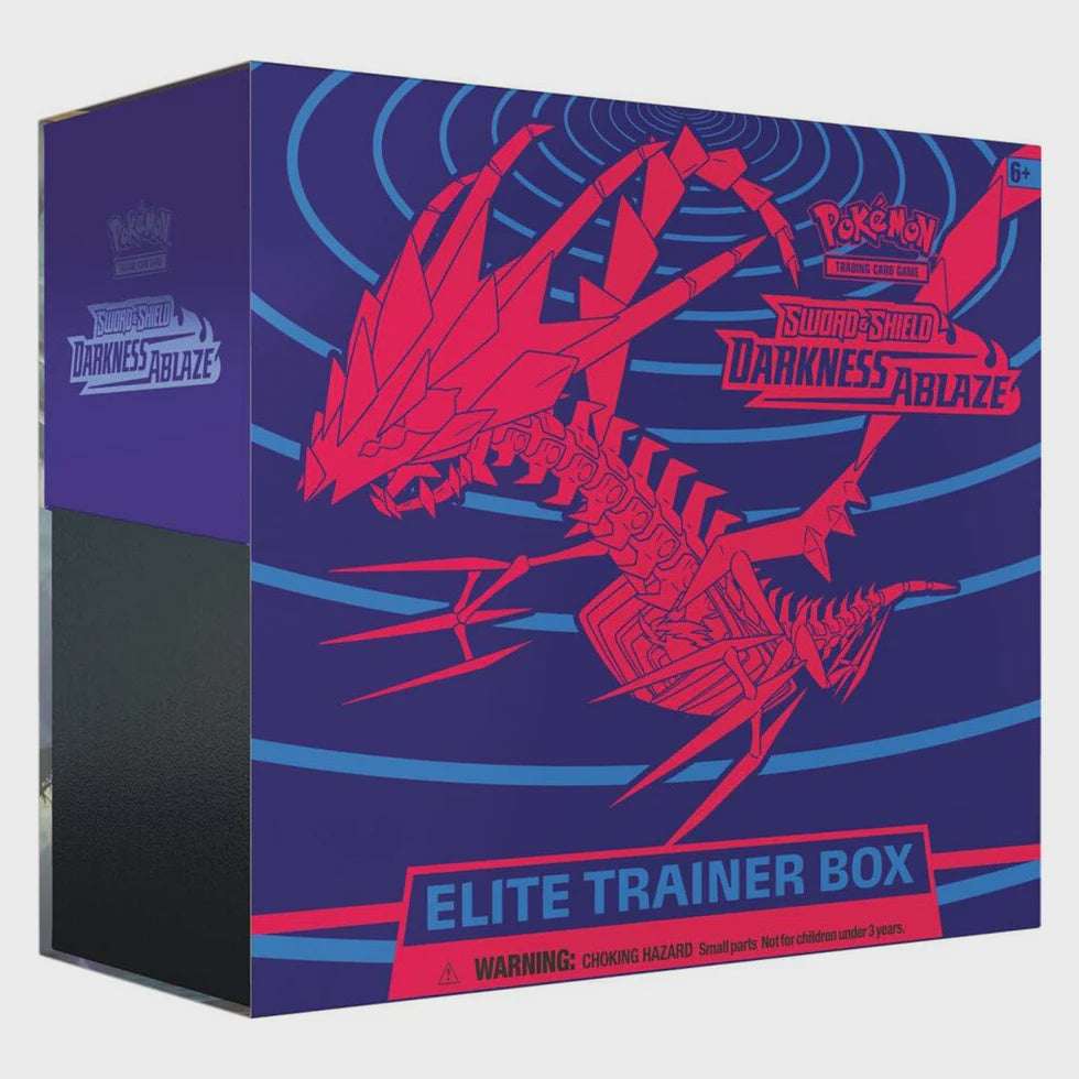 Pokémon Sword & Shield Darkness Ablaze Elite Trainer Box – Eternatus Design