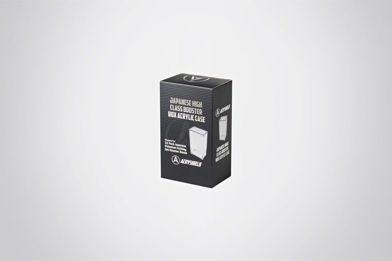 high class booster box Japanese High Class Booster Box Acrylic Case – Urban Empire Collectables AU