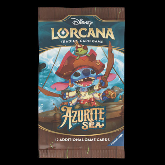 Product image of Disney Lorcana TCG: Azurite Sea Booster Pack