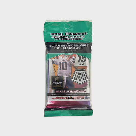 Product image of 2022 Panini Mosaic Football Value Pack