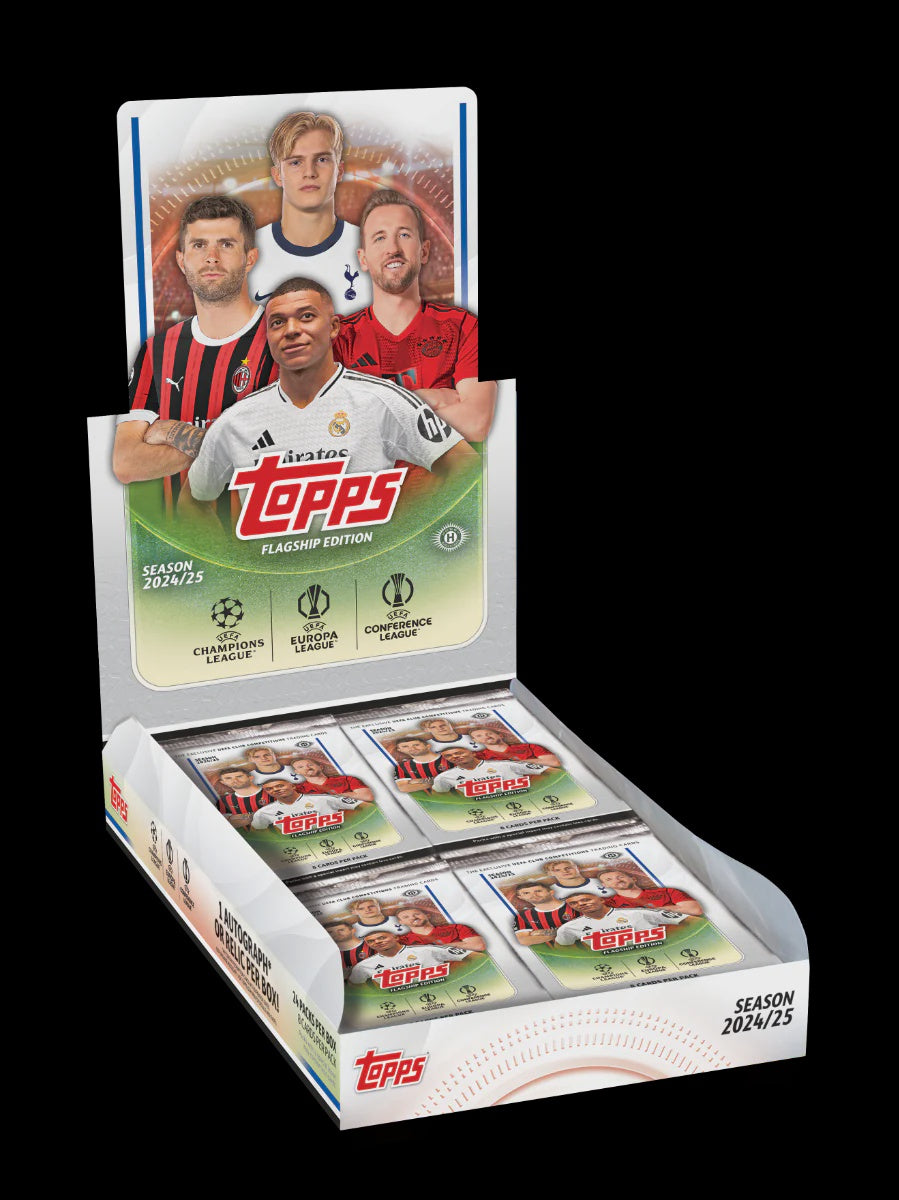 Product image of 2024/25 Topps UEFA Club Competitions Soccer Hobby Box