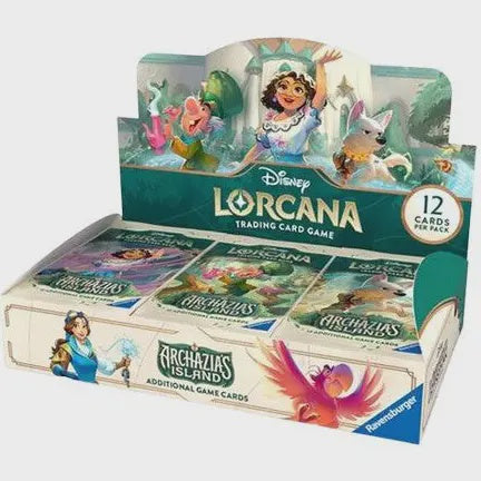 Disney Lorcana Archazia’s Island Booster Box – Series 7 – 24 Pack TCG Set