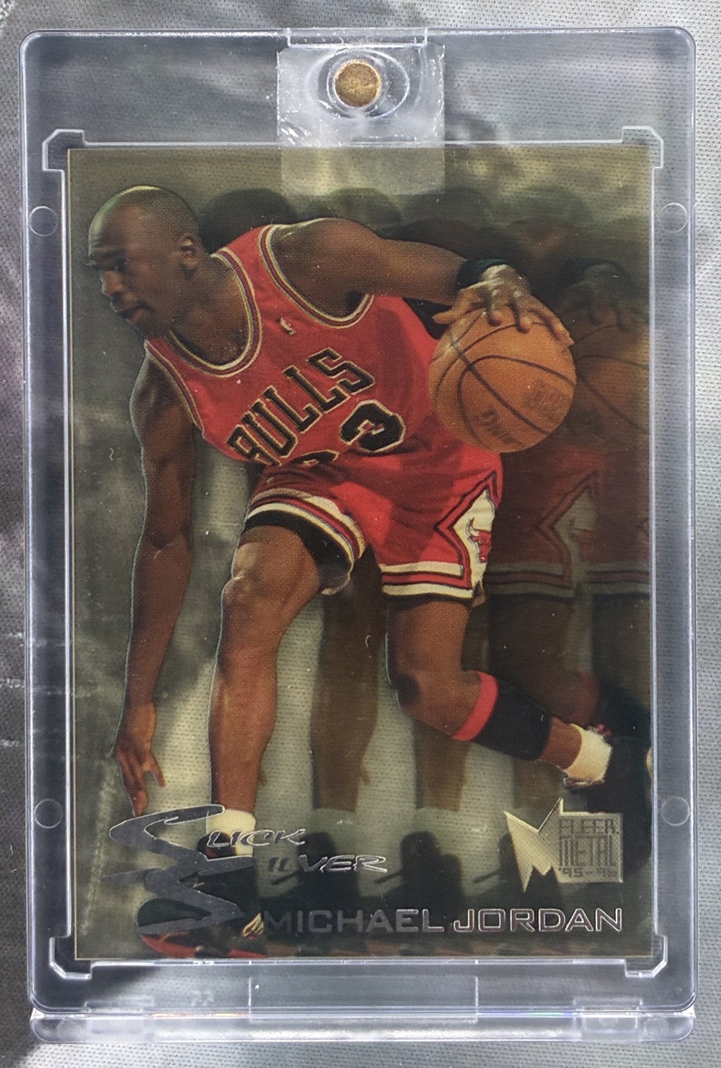 1995-96 Fleer Metal Slick Silver Michael Jordan 3