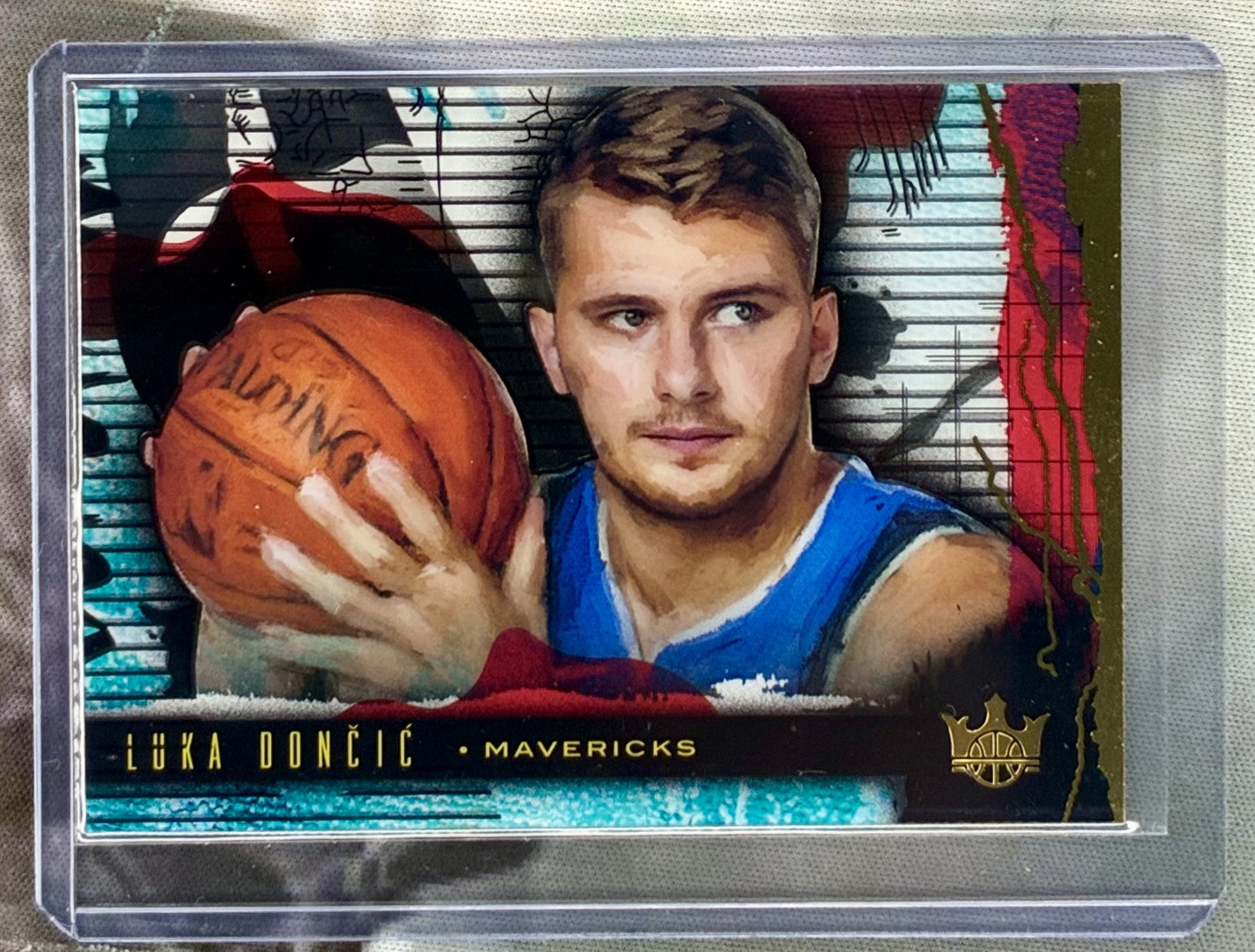 Luka Doncic rookie acetate 2018 Court Kings 7 RC Mavericks