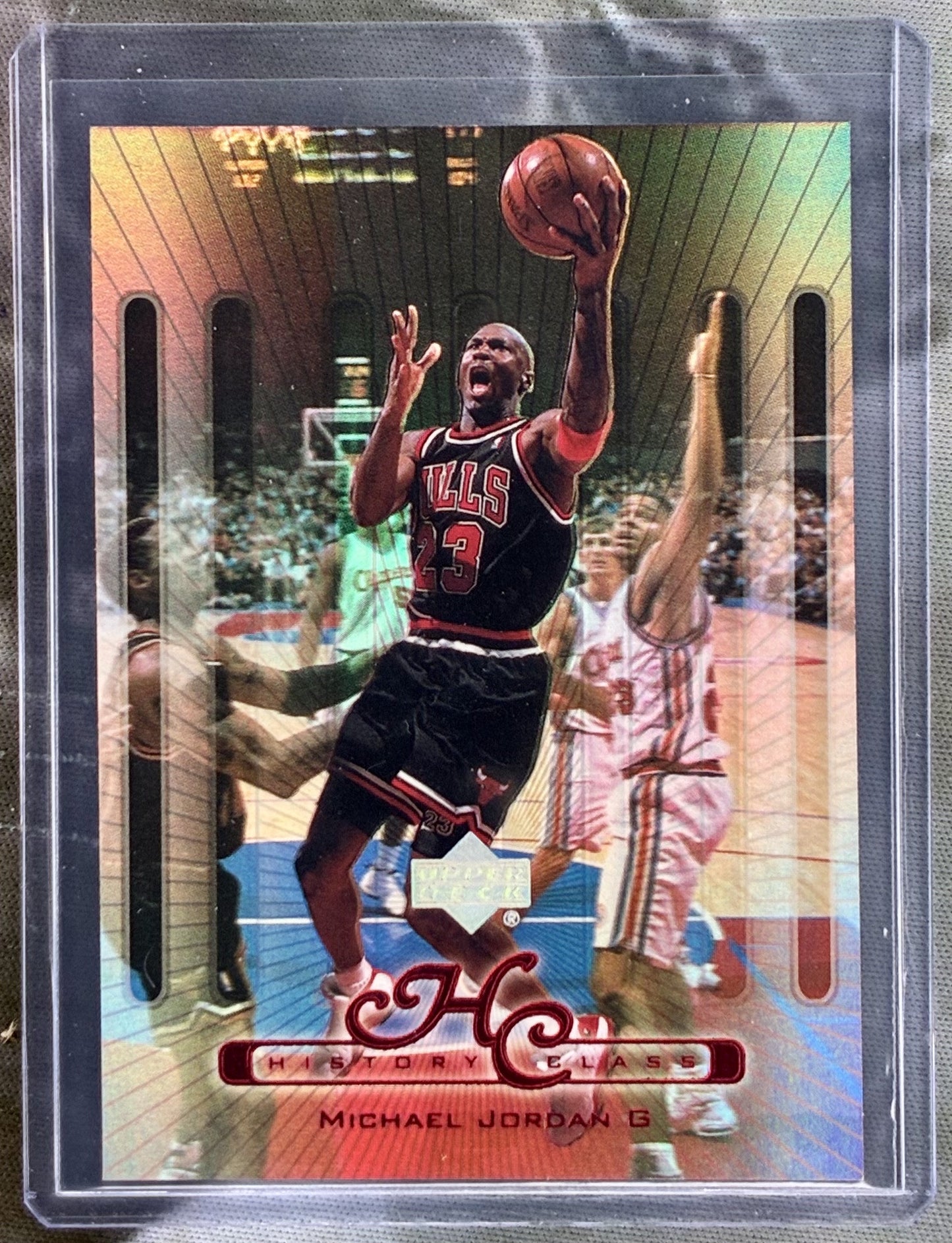 Michael Jordan 1999 Upper Deck History Class HC1 Bulls card