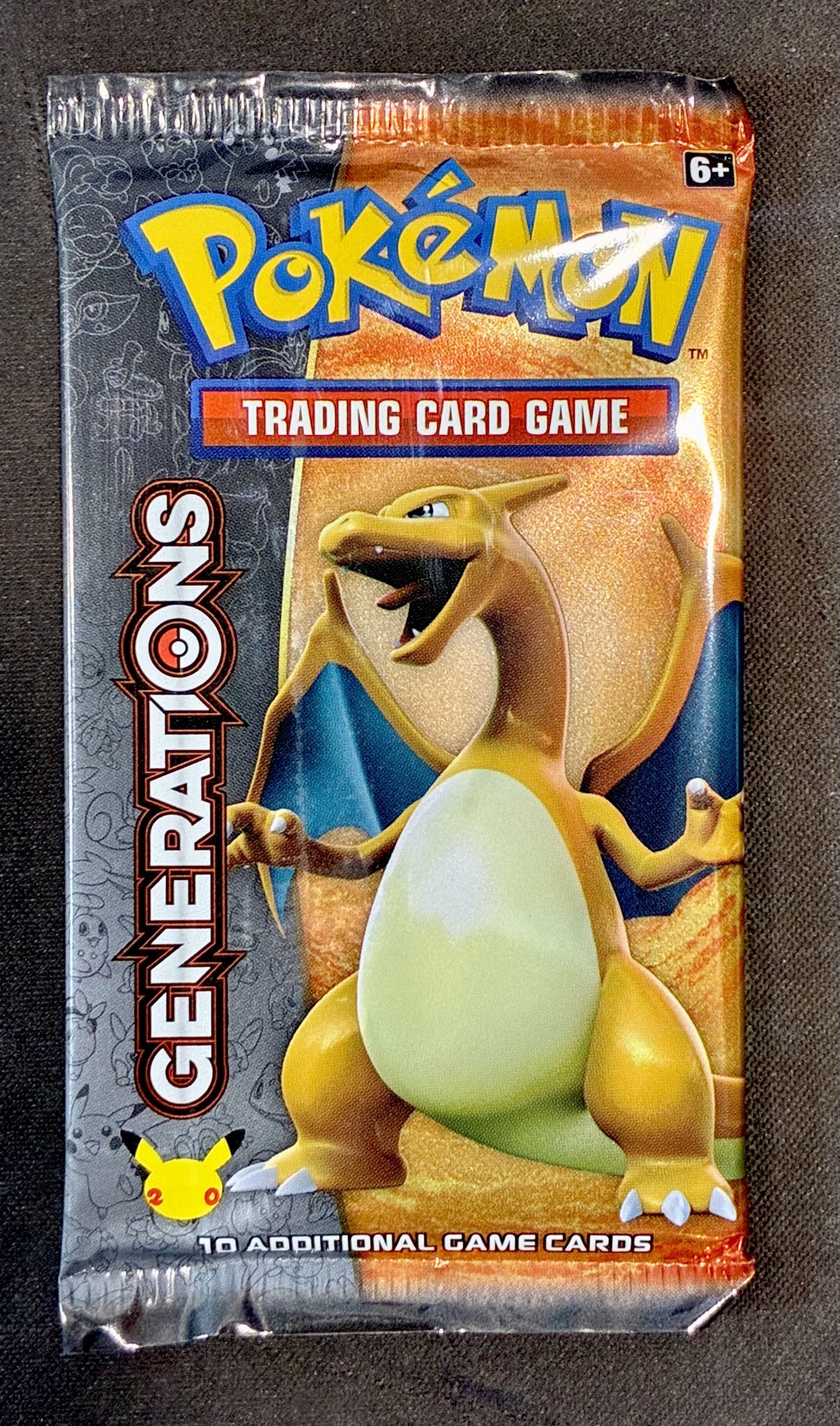 Pokemon Generations Booster Pack Charizard Art sealed 2016