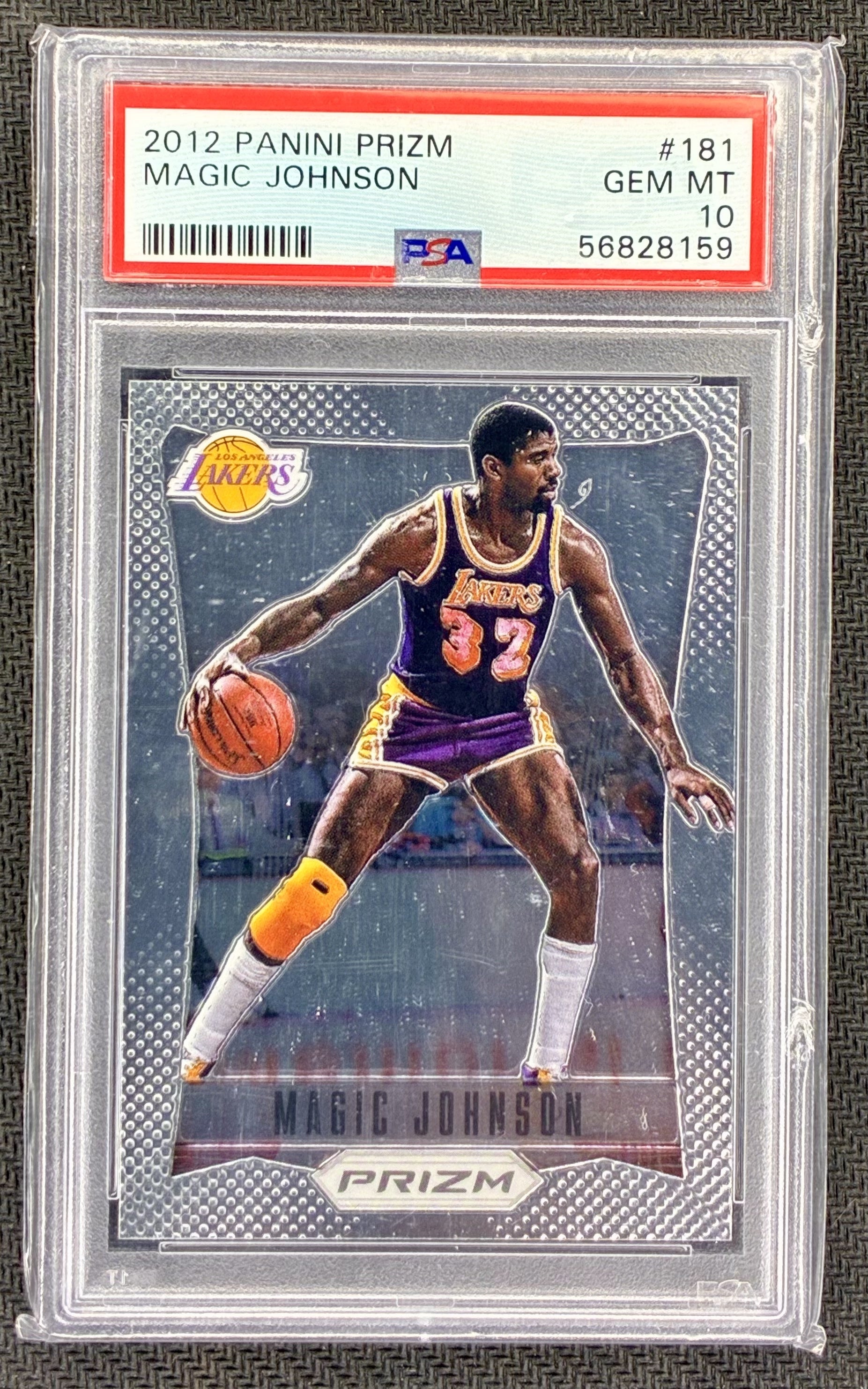 PSA 10 Magic Johnson 2012 Panini Prizm #181 HOF – Urban Empire