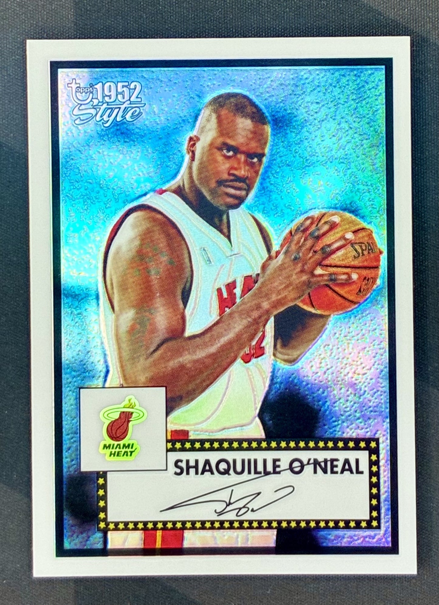 Shaquille O'Neal 2005 Topps Chrome 1952 Refractor /299 Basketball Card